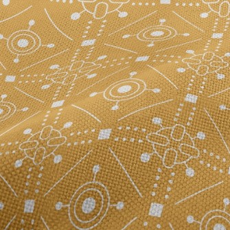 Deformed Square Circle Performance Linen