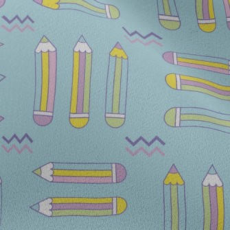 Fluorescent Pink Pencil Chiffon