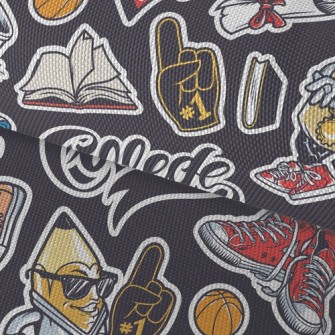 Hip Hop Stationery Doll Waterproof Oxford