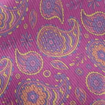 Dreamy And Beautiful Paisley F Standard Corduroy