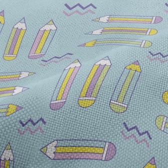 Fluorescent Pink Pencil Performance Linen