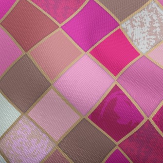 Pink Mosaic Dobby