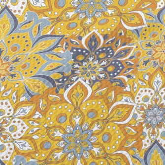 Dazzling Flower Birdseye Piqué
