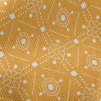 Deformed Square Circle Standard Corduroy