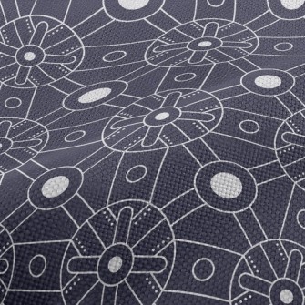 Deformed Square Circle Performance Linen