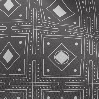 Deformed Square Circle Chiffon