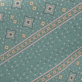 Ethnic Style Ribbon Twill