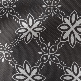 Dark Color Group Flowers Waterproof Canvas