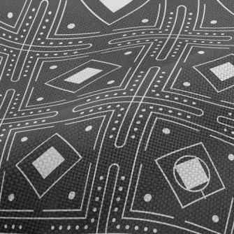 Deformed Square Circle Performance Linen