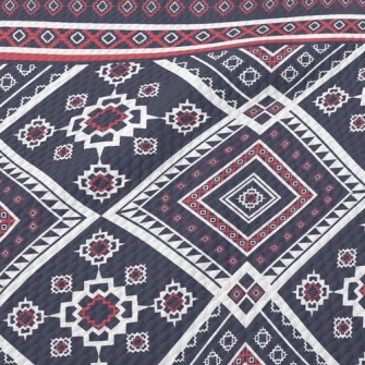 National Style Rhombus Birdseye Piqué