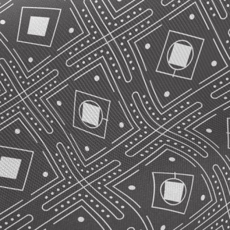 Deformed Square Circle Twill