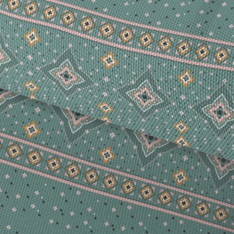 Ethnic Style Ribbon Waterproof Oxford