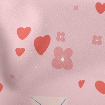 Envelope With Love Words Stretch Ponte