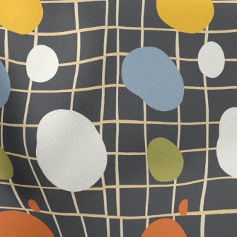 Lines With Multi-colored Dots Stretch Ponte
