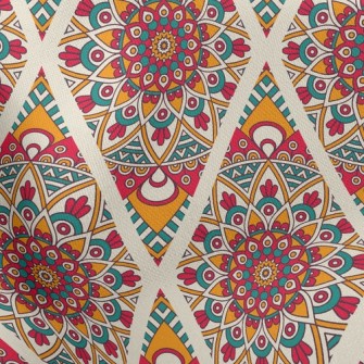 Mysterious Damask Stretch Ponte