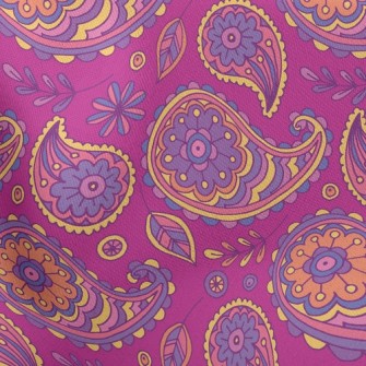 Dreamy And Beautiful Paisley F Stretch Ponte