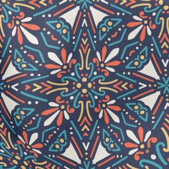 Kaleidoscope Of Flowers Stretch Ponte