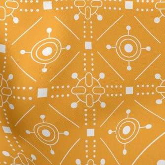 Deformed Square Circle Stretch Ponte