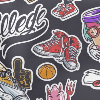 Hip Hop Stationery Doll Stretch Ponte