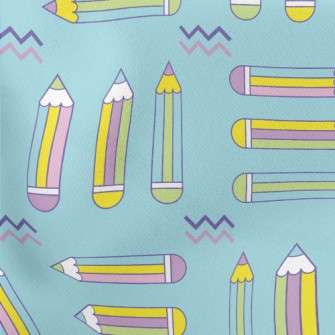 Fluorescent Pink Pencil Stretch Ponte