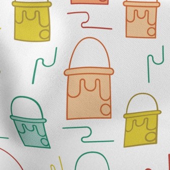 Cute Paint Bucket Stretch Ponte