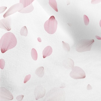 Soft Pink Petals Micro Fleece