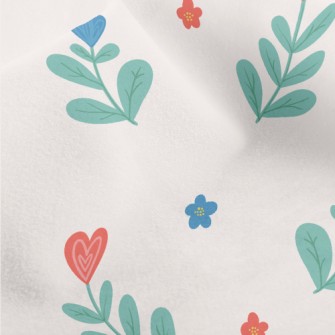 Love Little Flowers Micro Fleece