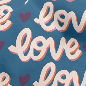 Write Love All Over The Grass Micro Fleece