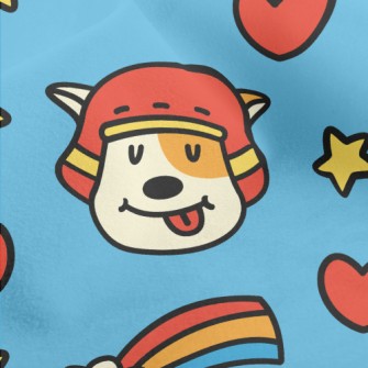 Playful Tongue Sticking Out Do Micro Fleece