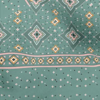 Ethnic Style Ribbon Micro Fleece