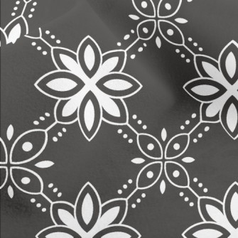 Dark Color Group Flowers Micro Fleece