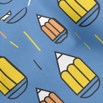 Two Color Line Pencil Micro Fleece