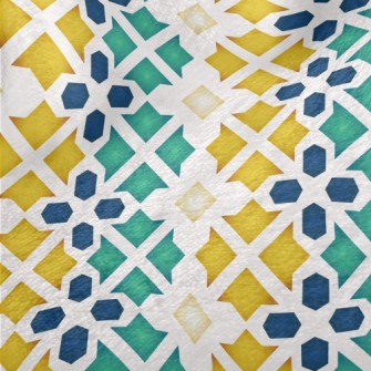 Flower Shaped Block Splicing Minky