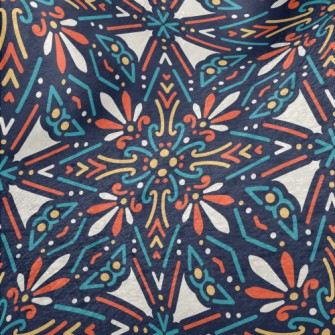 Kaleidoscope Of Flowers Minky