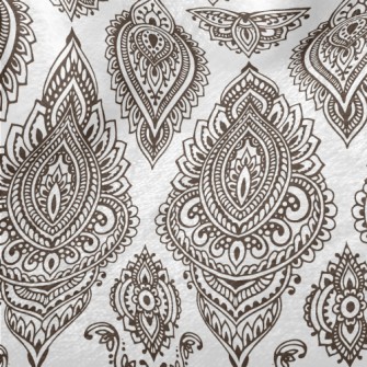 Mysterious Vintage Damask Minky