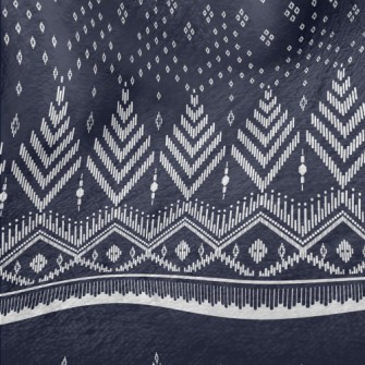 Ethnic Style Texture Minky