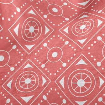 Simple Line Circle Minky