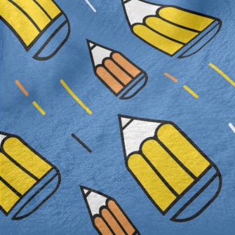 Two Color Line Pencil Minky