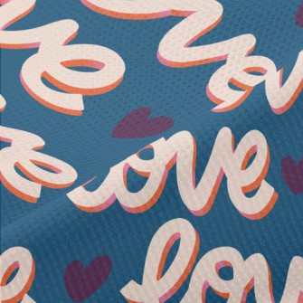 Write Love All Over The Grass Piqué