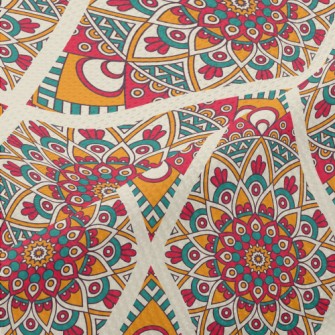 Mysterious Damask Piqué