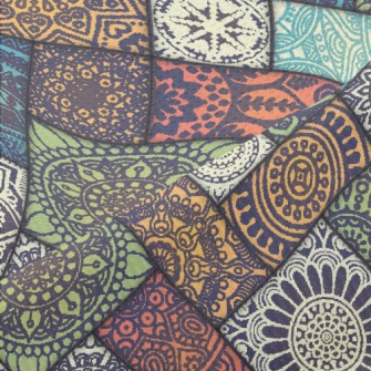 Combination Block Damask Piqué