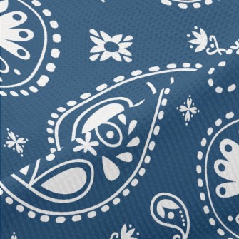 Classic Style Paisley Flower Piqué
