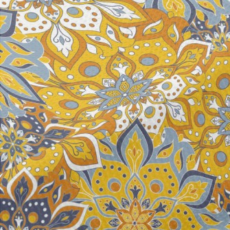 Dazzling Flower Piqué