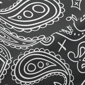 Simple Cute Paisley Flower Piqué