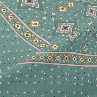 Ethnic Style Ribbon Piqué