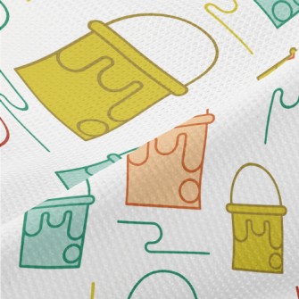 Cute Paint Bucket Piqué