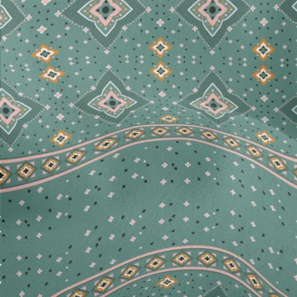 Ethnic Style Ribbon Lightweight Performance Linen