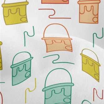 Cute Paint Bucket Lightweight Performance Linen