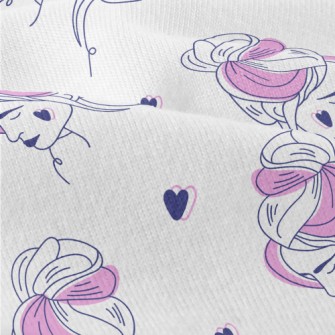 Loving Woman With Updo Hair Modern Jersey