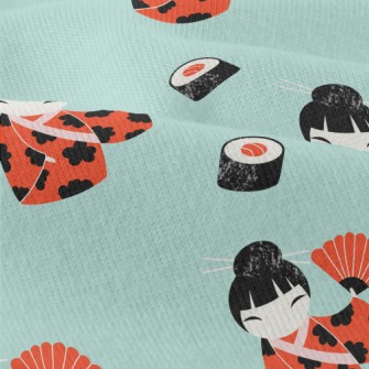 Japanese Doll Sushi Modern Jersey